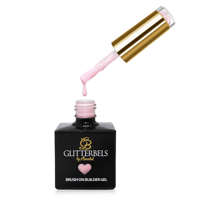 Glitterbels Brush On Builder Gel - Soft Shimmer