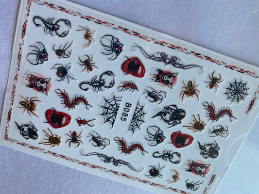 Creepy Crawly Stickers