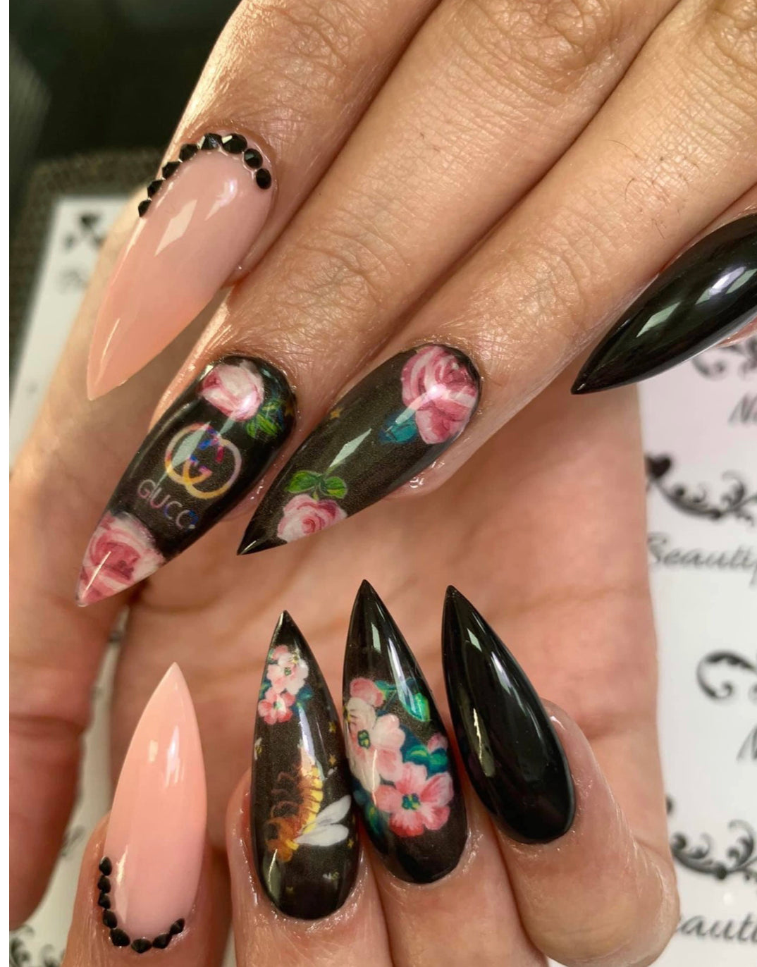 Floral decals