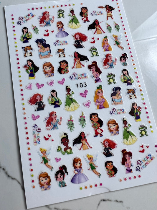 Disney Princesses Stickers