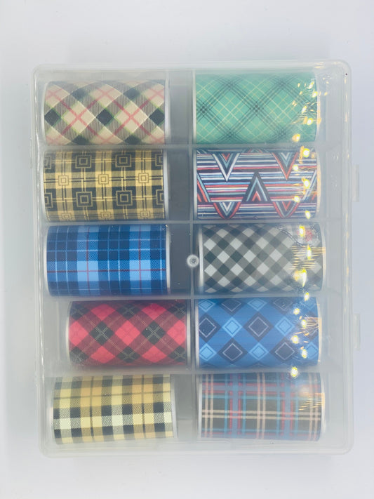 Tartan foil pack