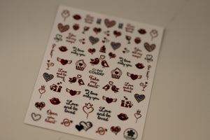 Love and be loved - Stickers