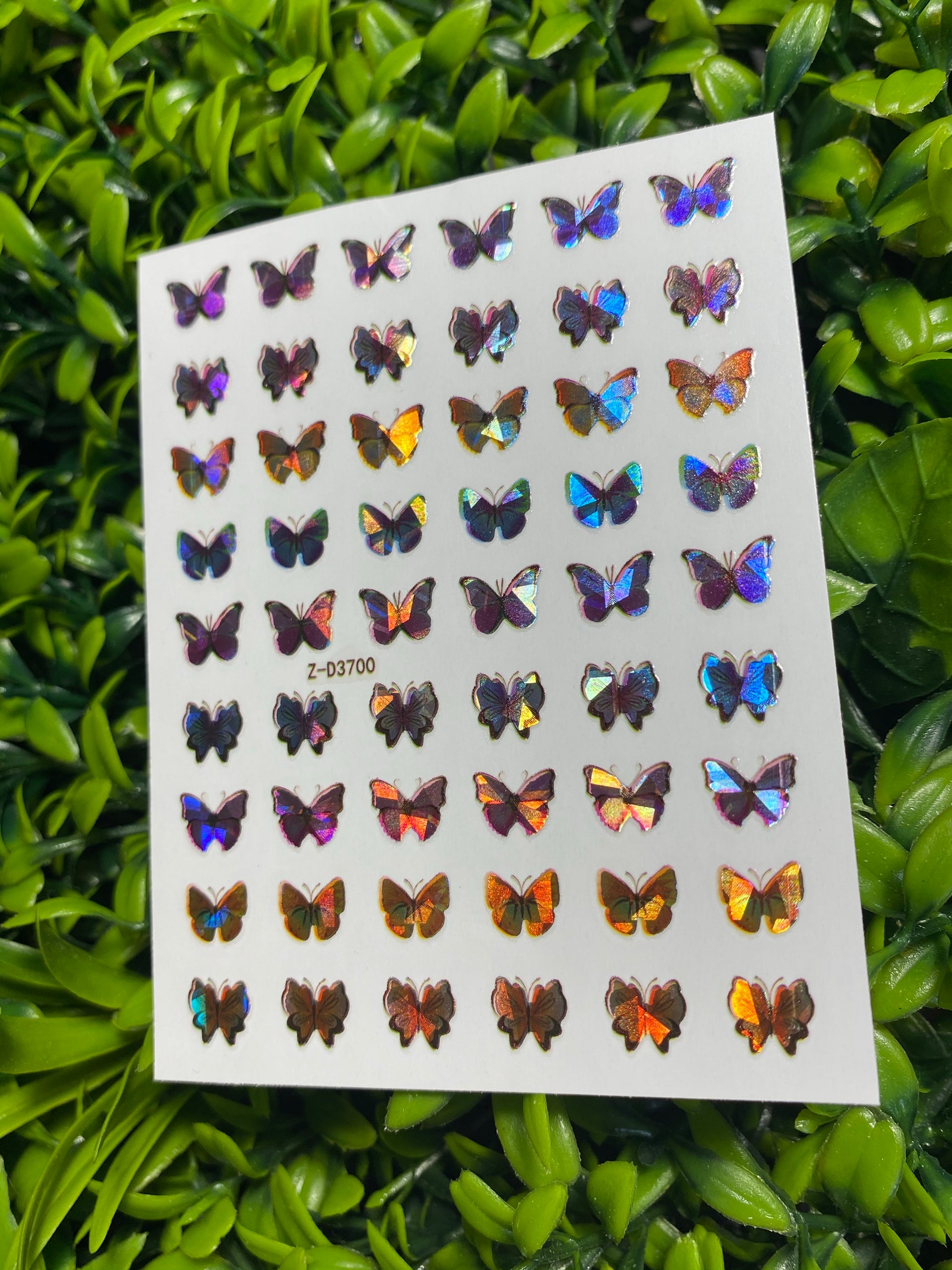 Holographic Butterfly Sticker